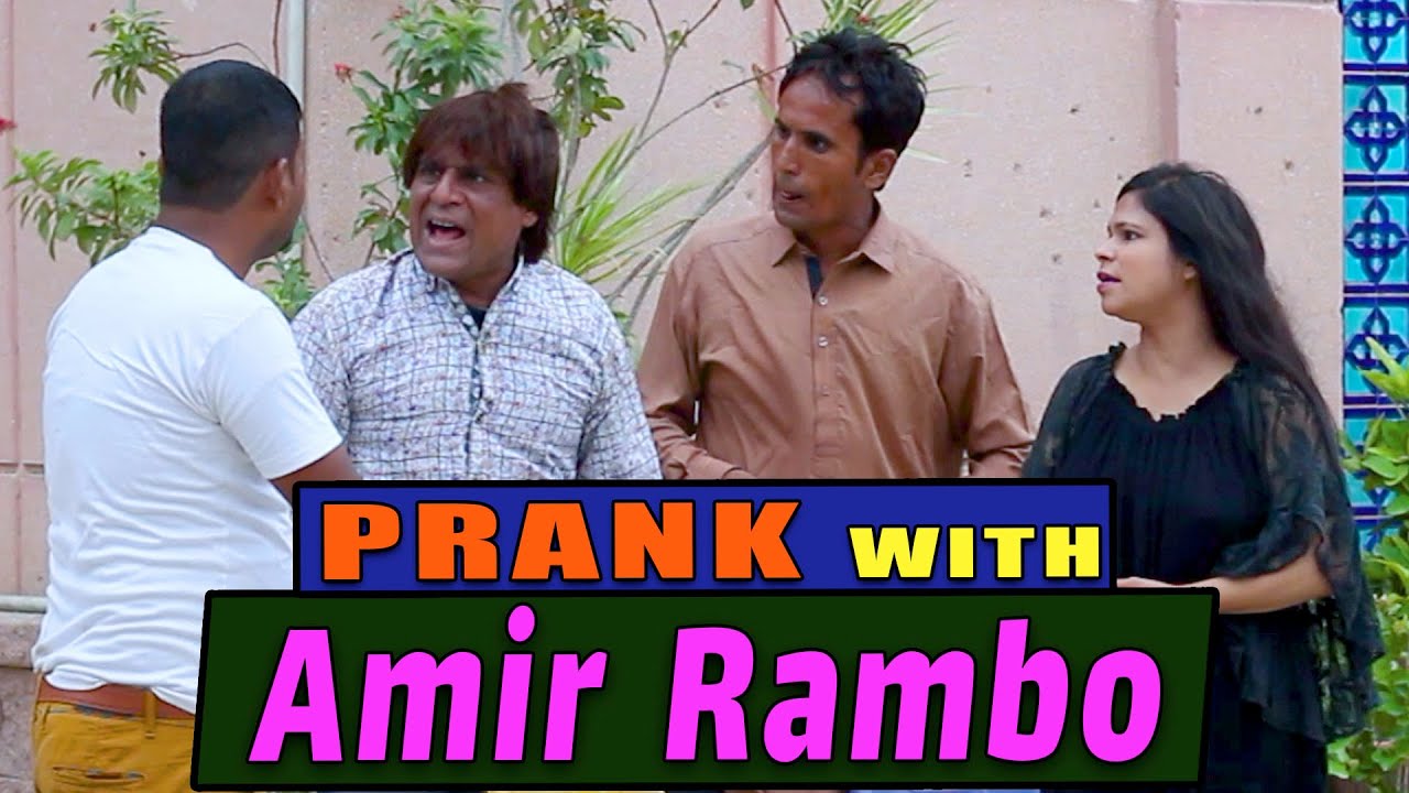Amir Rambo Prank With Amir Rambo | Celebrity Funny Prank | In a2n | funny video ...