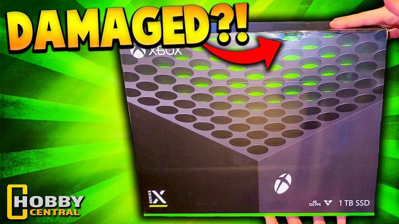 Xbox Series X Unboxing DAMAGED?! YouTube