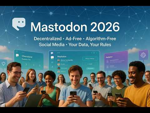 Mastodon: The Best Decentralized Alternative to Twitter & Instagram.
