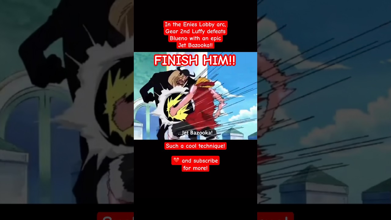 Luffy's MOST EPIC Jet Bazooka Ever!! | One Piece Highlights