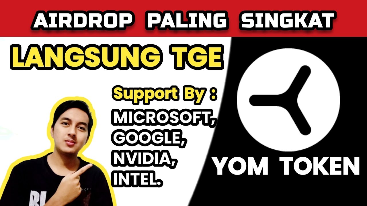 📢 AIRDROP TERBARU dan PALING SINGKAT‼️ TUTORIAL CARA GARAP AIRDROP YOM TOKEN‼️
