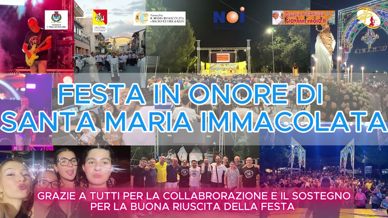 Festeggiamenti estivi di S  Maria Immacolata 2025