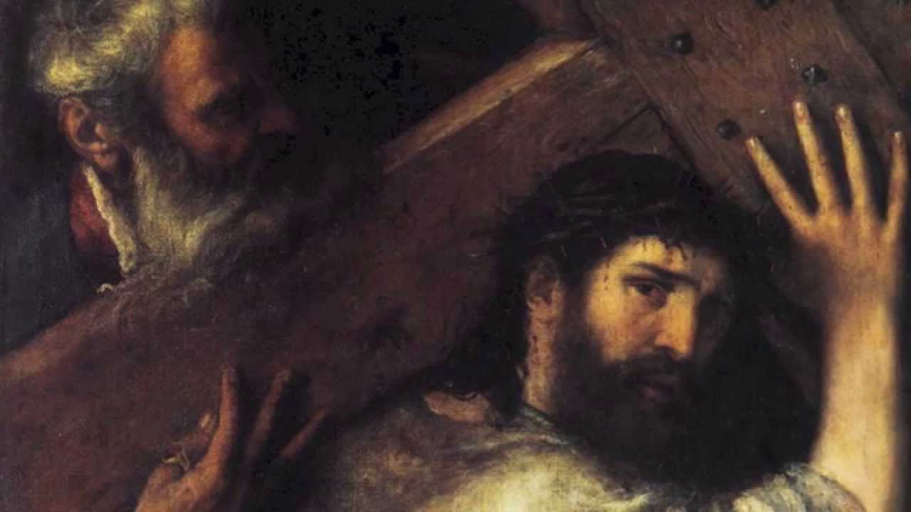 Fifth Station Simon Of Cyrene Helps Jesus To Carry His Cross YouTube Fifth Station Simon Of Cyrene Helps Jesus To Carry His Cross YouTube