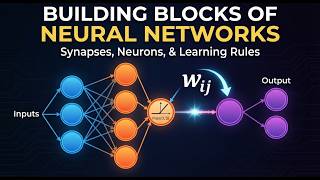 Building Blocks Of Neural Networks - Synapses, Neurons & Learning Rules