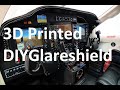 DIY Home Flight Simulator: Building a Custom Main Instrument Panel Glare Shield