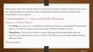 Celebrity Solving Common C+ +  Function Errors with Arrays Net Worth