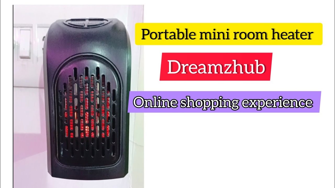 toota hua /portable mini room heater/dreamzhub - YouTube