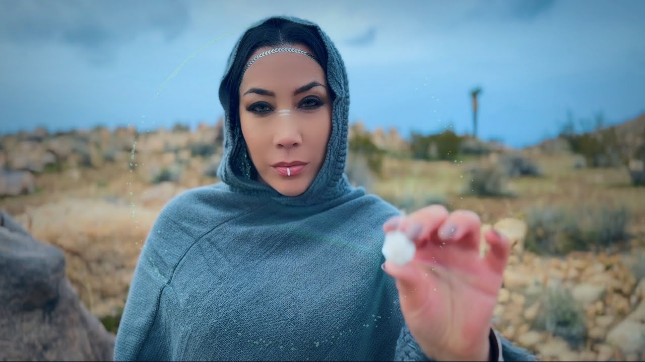 Healing Journey ASMR | Cinematic Fantasy Through the Desert 🌵 | Humming & Nature Sounds