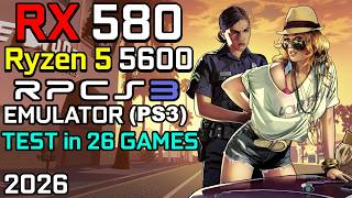 RPCS3 : RX 580 + Ryzen 5 5600 | PS3 Emulator