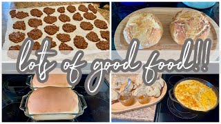DILL PICKLE DUTCH OVEN BREAD, SOURDOUGH SKILLET, NO BAKE COOKIES & MORE!