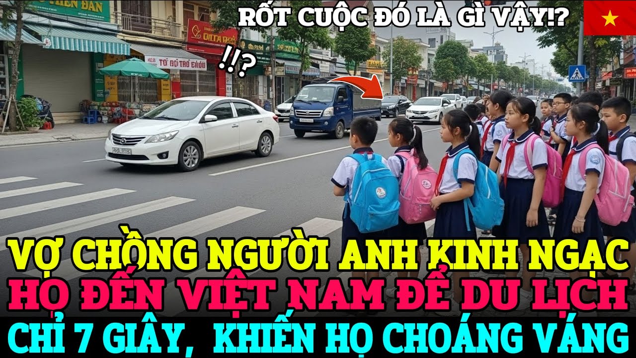 VẬY RỐT CUỘC CÓ Ý NGHĨA GÌ” VỢ CHỒNG ANH CHOÁNG VÁNG TRƯỚC CẢNH TƯỢNG TRÊN ĐƯỜNG PHỐ VIỆT NAM 😲