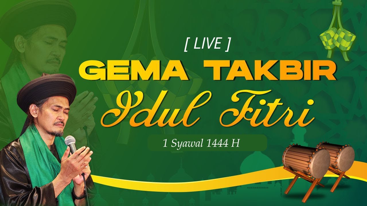 🔴[ LIVE ] Gema Takbir Idul Fitri 1444 H | Abah Ali Shodiqin 20-04-2023