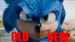 Sonic Movie Old Trailer Vs New Trailer Comparison