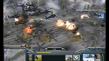 Command & Conquer Generals - прохождение США - Hardcore =2=