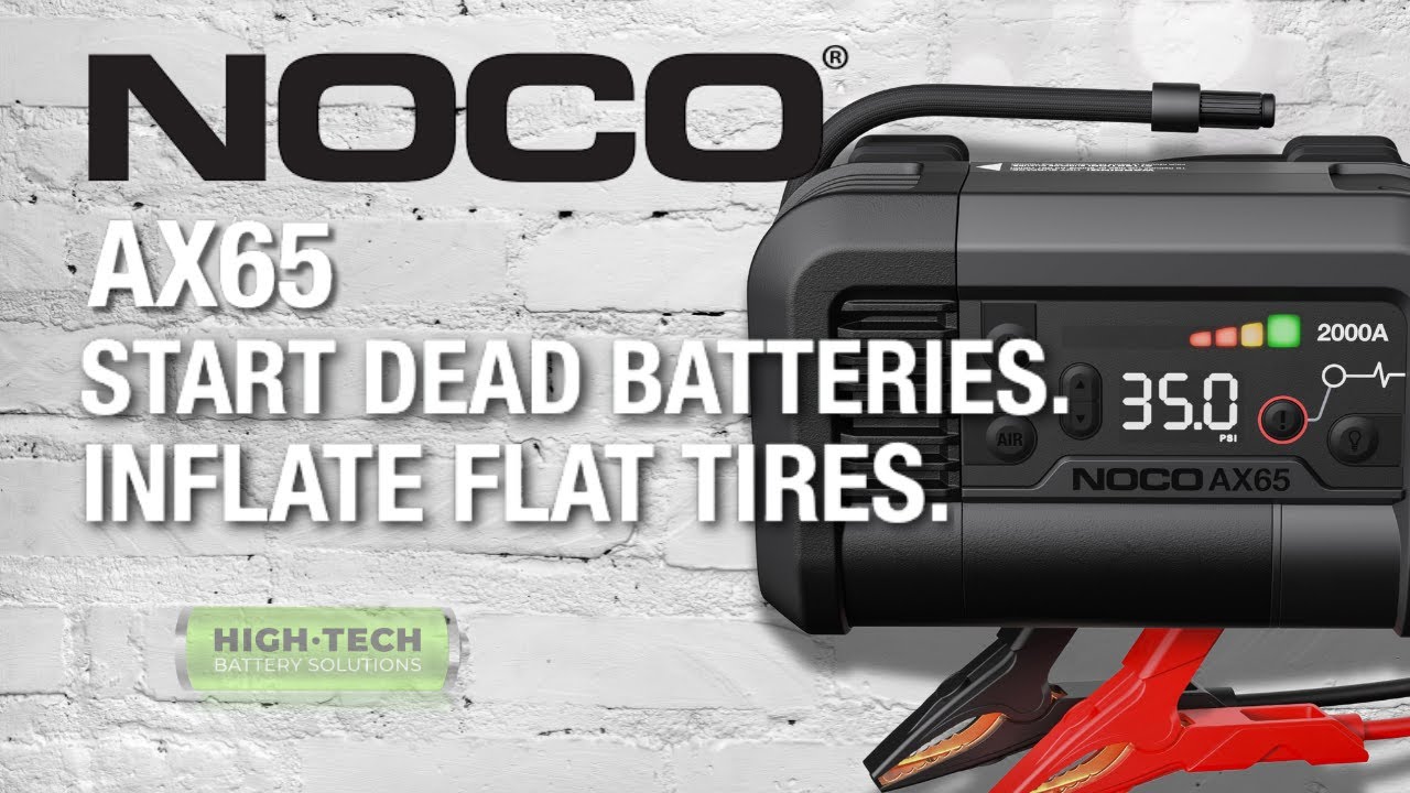 NOCO AX65 Review! - The Ultimate 3-in-1 Jump Starter, Air