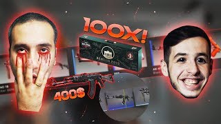 CSGO 100X Berlin 2019 Vertigo Souvenir Package OPENING AK-47 Black Laminate with kennyS Sticker