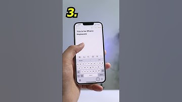 iPhone Keyboard Hidden Features #shorts #youtubeshorts #iphone #iphonetips #iphonetricks