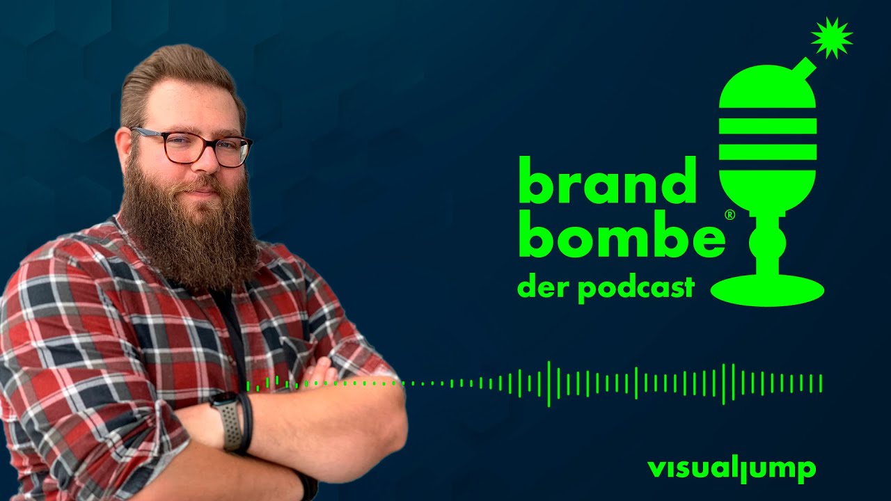 Brandbombe Podcast® 038 – So spart ein Brand Book deinem Unternehmen Geld, Zeit und Nerven