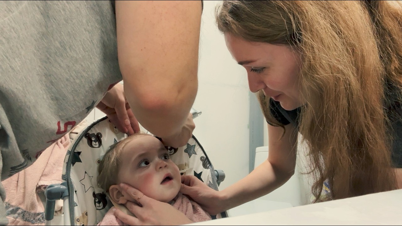 ПЕРВАЯ СТИРЖКА ГЛЕБА!