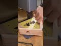 三角屋根の表札をレーザー彫刻機で名前を彫刻してみた