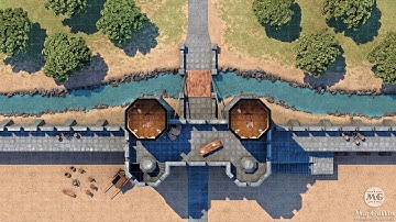 MapGuffin - Maxstoke Gatehouse - Level 03 - Animated Battlemap