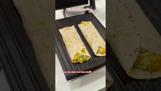 Palak Chaman Wrap Quick &amp; Delicious Veg Wrap #trending #viral #shorts #youtubeshorts #viralvideo
