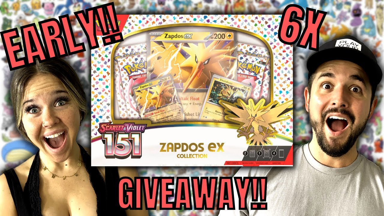 Pokémon] 151 Zapdos Ex Collection Review! 