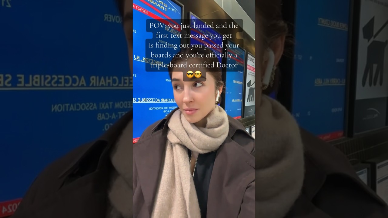 I’m officially a triple-board certified Doctor! 