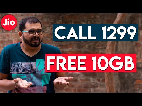 Jio Sim Se Call Karey 1299 Pe Aur 10GB Data Free Milega