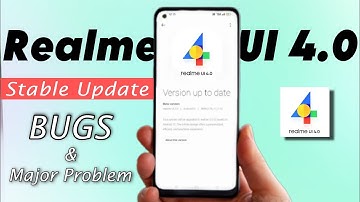 Realme UI 4.0 Stable Update Issue |Android 13 Stable Update Bugs Issue |Realme UI 4.0 Major Problem