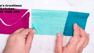 Applique Tutorial, Advance applique wide border design, multicolor background