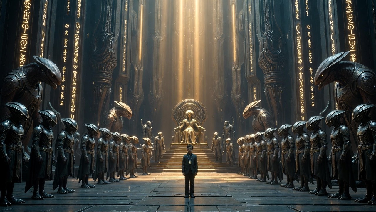 Alien Queen Demanded Young Human Boy to Clarify His Medal—His Words Made Even HFY | Sci-Fi Story