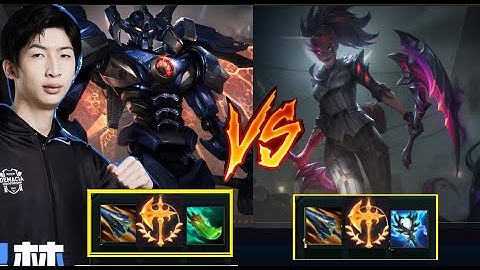 Xiao Chao Meng Cầm Aatrox Đối Đầu Với Akali Lên Đồ Siêu Dị/DariusLol