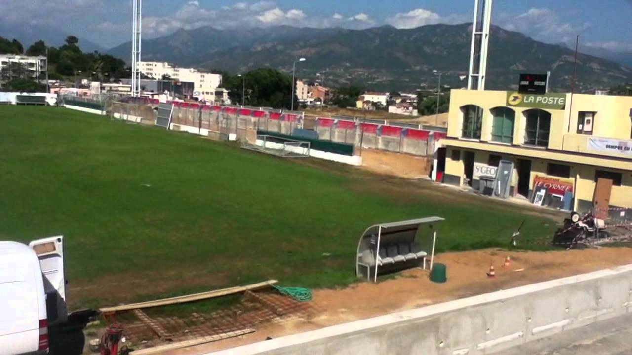 Travaux Stade Ange Casanova 17/07/2012