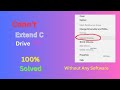 Can't extend C drive unallocated space Windows 10/11.