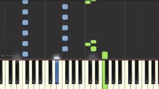 Miniatura de vídeo de "Piano tutorial: Todd Terje - Inspector Norse (Synthesia)"