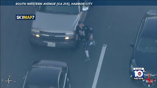 Video shows wild high-speed chase in California