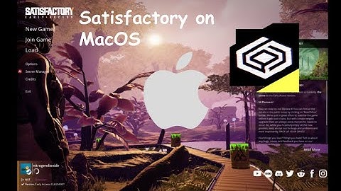 Satisfactory on MacOS! CrossOver