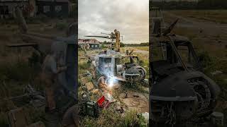 Abandoned Helicopter Restoration Timelapse | Full Rebuild from Rust to Flight
