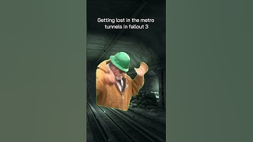 Getting lost in the metro tunnels in fallout 3 #fallout #memes #shorts #falloutmemes