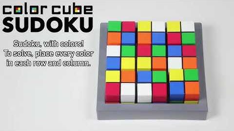 Color Cube Sudoku Teaser