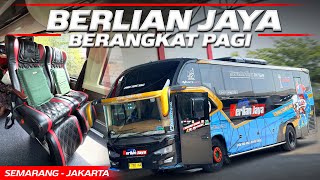 RIDING BERLIAN JAYA BUS FOR THE FIRST TIME IN 2026‼️ Semarang - Jakarta Trip with Berlian Jaya