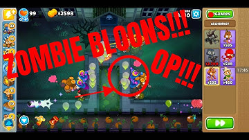 BLOONS TD 6 HAUNTED MAP ON HARD MAGIC MONKEYS ONLY MODE