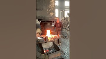 Inside the factory Bearing Forging Factory – Watch Hot Steel Transformation #process #blacksmith