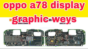 oppo A78 display graphic problem solution// display graphic all track