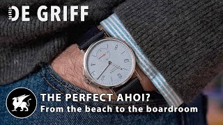 They did it! NOMOS Ahoi Neomatik 38 Date - From the beach to boardroom - Review - Atelier DE GRIFF