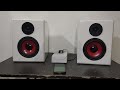 6 inch Bookshelf Speaker Box High In Quality With Tiny Class D Amplifier 