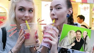 Trying a HUGE bubble Tea in Shibuya | VLOGG Harajuku Bubble Tea