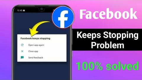 How to Fix “Facebook Keeps Stopping” Problem (2025) | Facebook App Not Working Solution