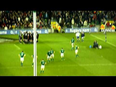 Ireland's second try vs. All Blacks at Lansdowne Road, scored by Brian O'Driscoll (20/11/2010)